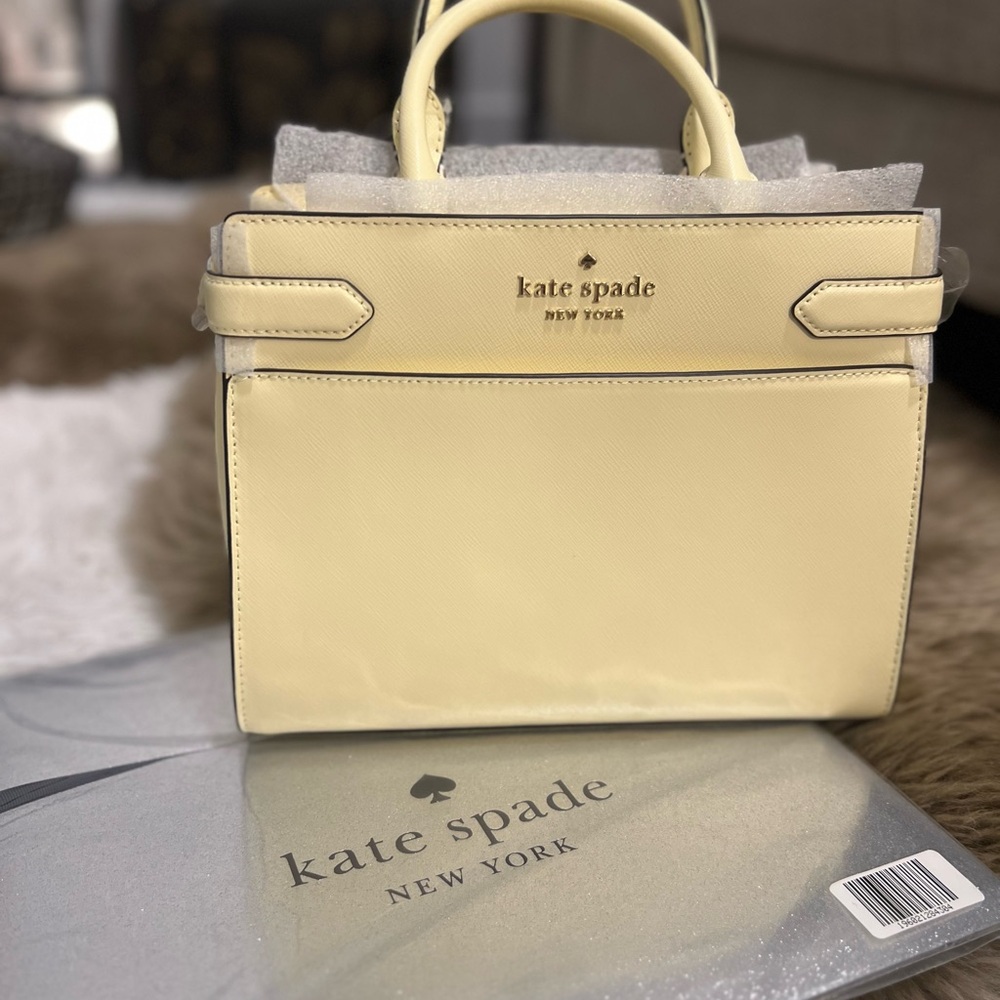 kate spade Yellow Satchel